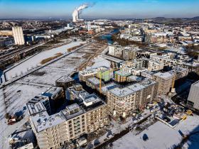 Neckarbogen Heilbronn, Neckarbogen, Josef-Schwarz-Schule, Blitzbrücke, BuGa2019, Wohlgelegen