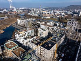 Neckarbogen, Neckarbogen Heilbronn, Stadtquartier, Floßhafen, Bauabschnitt 2 Heilbronn, Jugendherberge Heilbronn