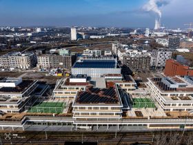 Neckarbogen, Neckarbogen Heilbronn, Stadtquartier, Floßhafen, Bauabschnitt 2 Heilbronn, Jugendherberge Heilbronn