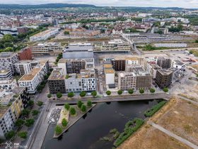 BuGa2019, Neckarbogen, Neckarbogen Heilbronn, Heilbronn City, Josef-Schwarz-Schule, Floßhafen, Karlssee